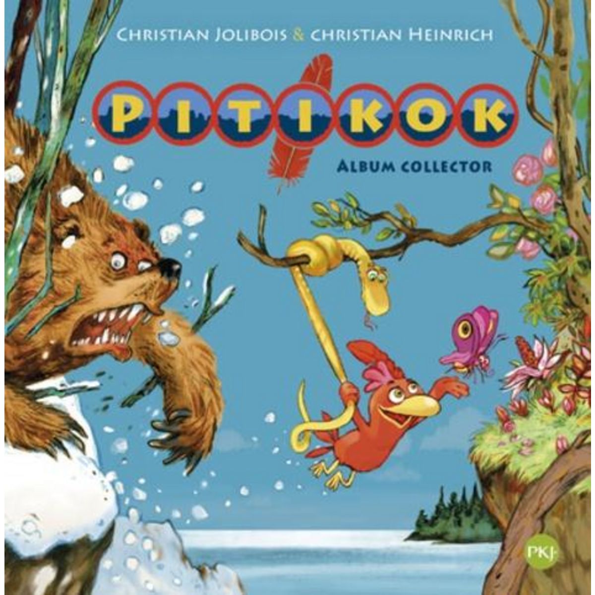 PITIKOK ALBUM COLLECTOR TOME 1 : LA PLUME MAGIQUE ; LA FORET ENRHUMEE ; LA LUNE MAL LUNEE ; LE POISSON A MOUSTACHES, Jolibois Christian