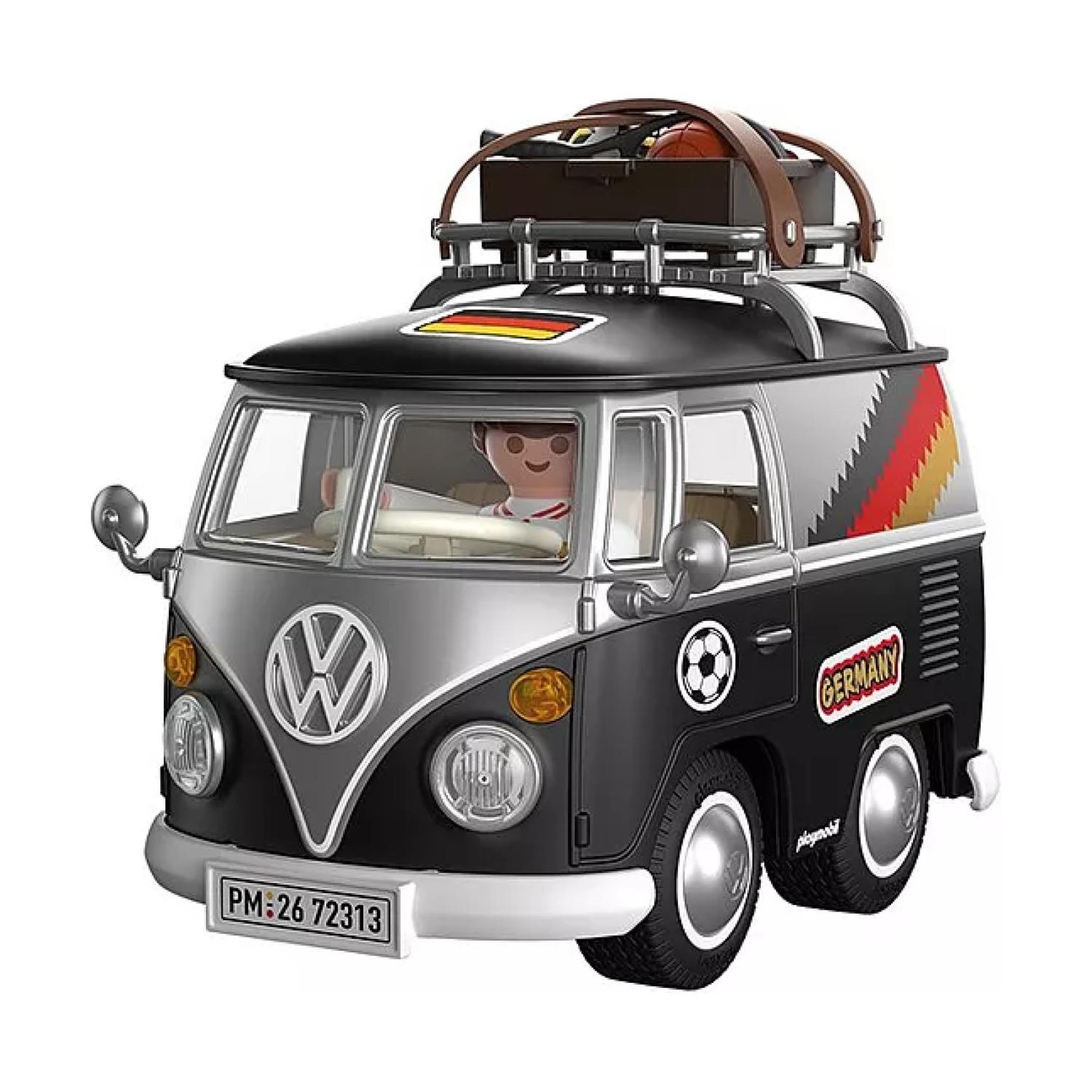 Voir la diapositive 2 : PLAYMOBIL Volkswagen T1 Camper Édition GER