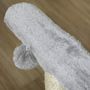 Voir la diapositive 6 : PAWHUT Arbre à chat design - griffoir, grattoir - jeu 2 boules rotatif, panier, tunnel - sisal peluche grise