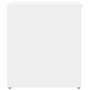 Voir la diapositive 5 : VIDAXL Coffre de rangement Blanc 84x42x46 cm Bois d'ingenierie