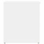 Voir la diapositive 5 : VIDAXL Coffre de rangement Blanc 84x42x46 cm Bois d'ingenierie