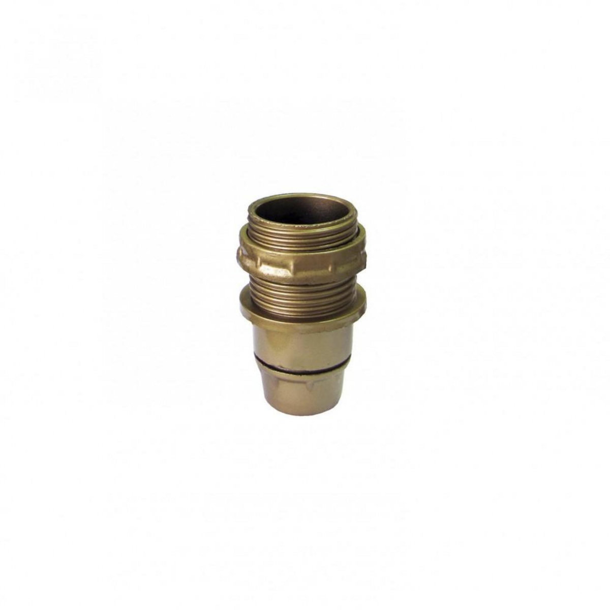 CENTRALE BRICO Douille 1/2 filetée E14 TIBELEC, plastique, or 40 W