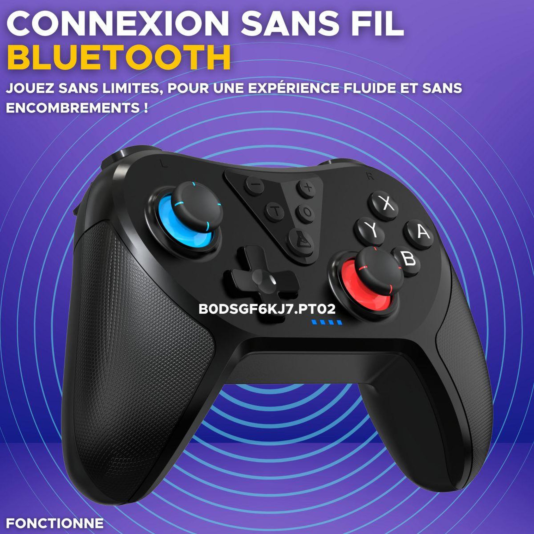 Voir la diapositive 4 : THE G-LAB Manette k pad helium sw