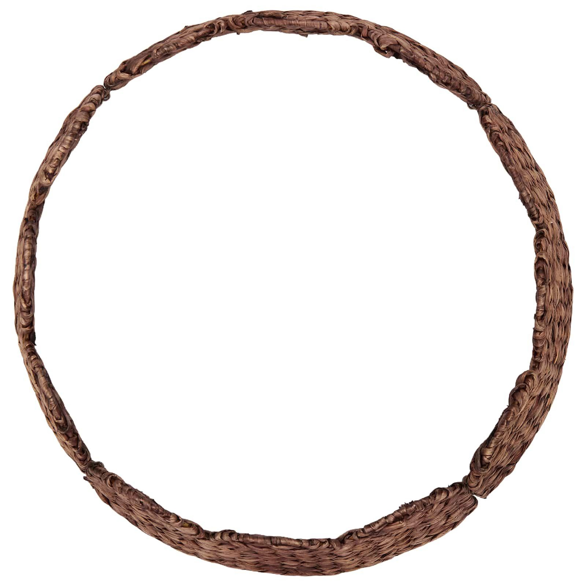 Voir la diapositive 5 : VIDAXL Collier de sapin de Noël Rond Marron Diam. 60 x 22 cm