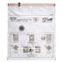 Voir la diapositive 2 : FIVE Housse de rangement sous-vide Taille S