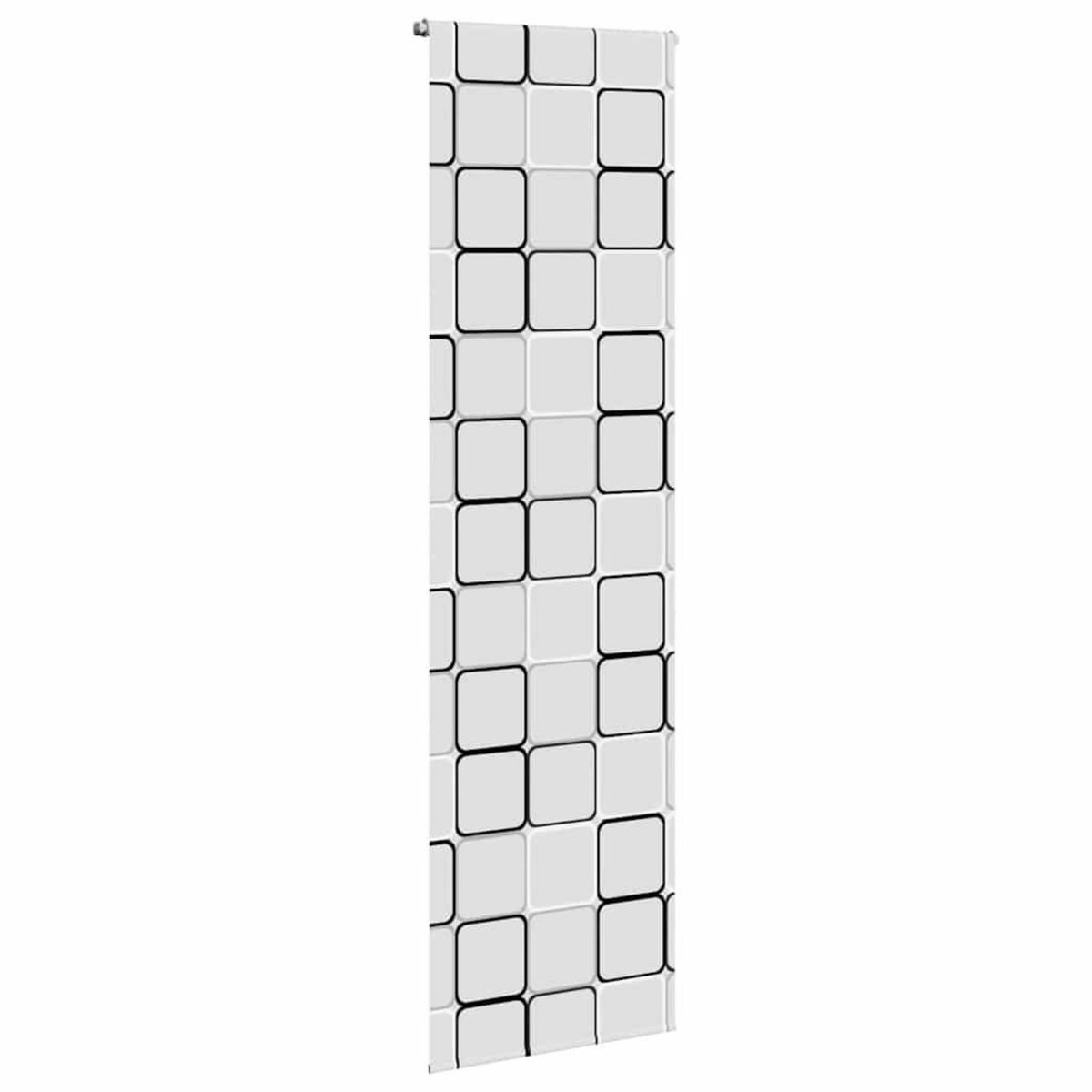 VIDAXL Store enrouleur de douche 80x240 cm largeur du tissu 76 cm