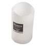 Voir la diapositive 2 : Paris Prix Bougie Pilier LED  Jasper  15cm Blanc
