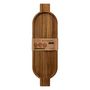 Voir la diapositive 3 : SECRET DE GOURMET Plat de Présentation en Bois  Acacia  48cm Marron