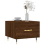 Voir la diapositive 3 : VIDAXL Table basse Chene marron 50x50x40 cm Bois d'ingenierie