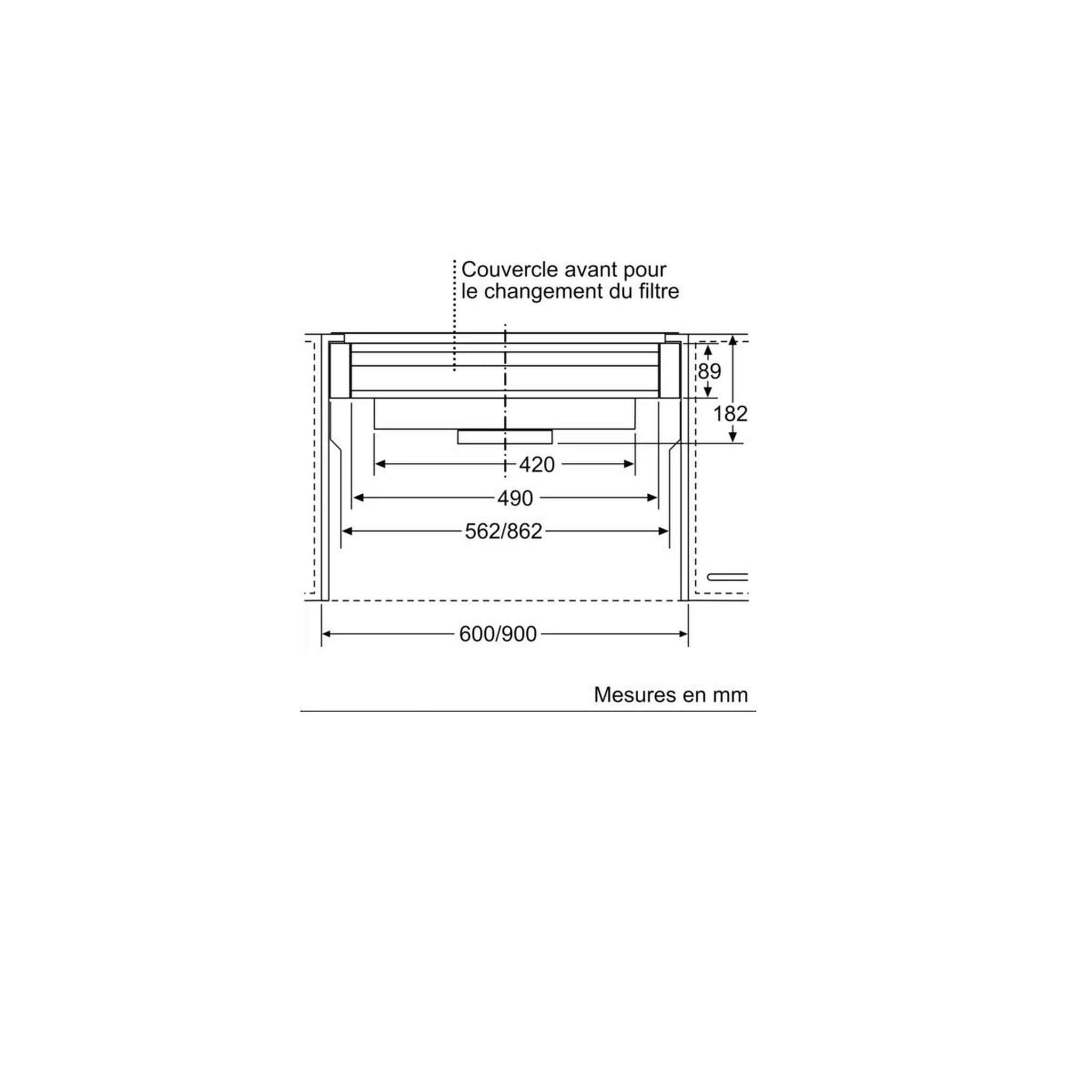 Voir la diapositive 6 : Neff Kit de recyclage pour hotte - z51ixc1x6
