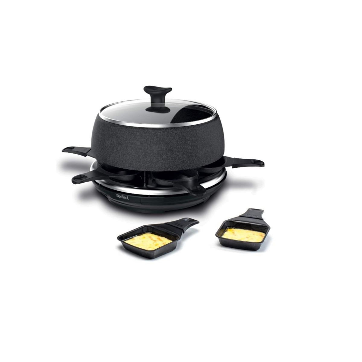 TEFAL Appareil à raclette 6 personnes 850w - RE12C812