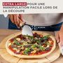 Voir la diapositive 6 : Fackelmann Roulette à pizza géante manche en bois 23 cm Fackelmann Pizza & Pasta