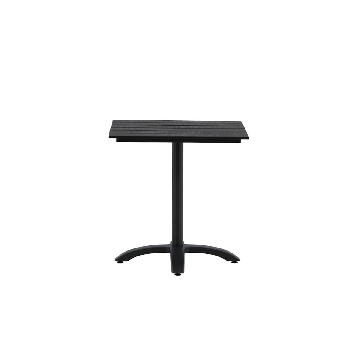 Paris Prix Table de Jardin  Colorado  74cm Noir