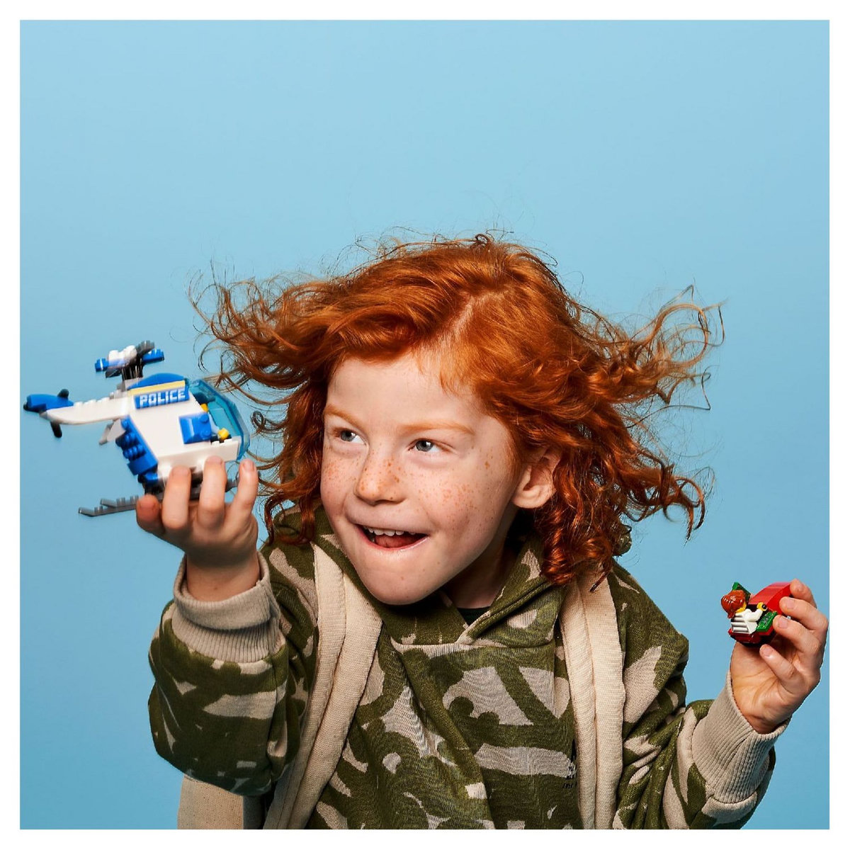 LEGO City 60275 - L'hélicoptère de la police