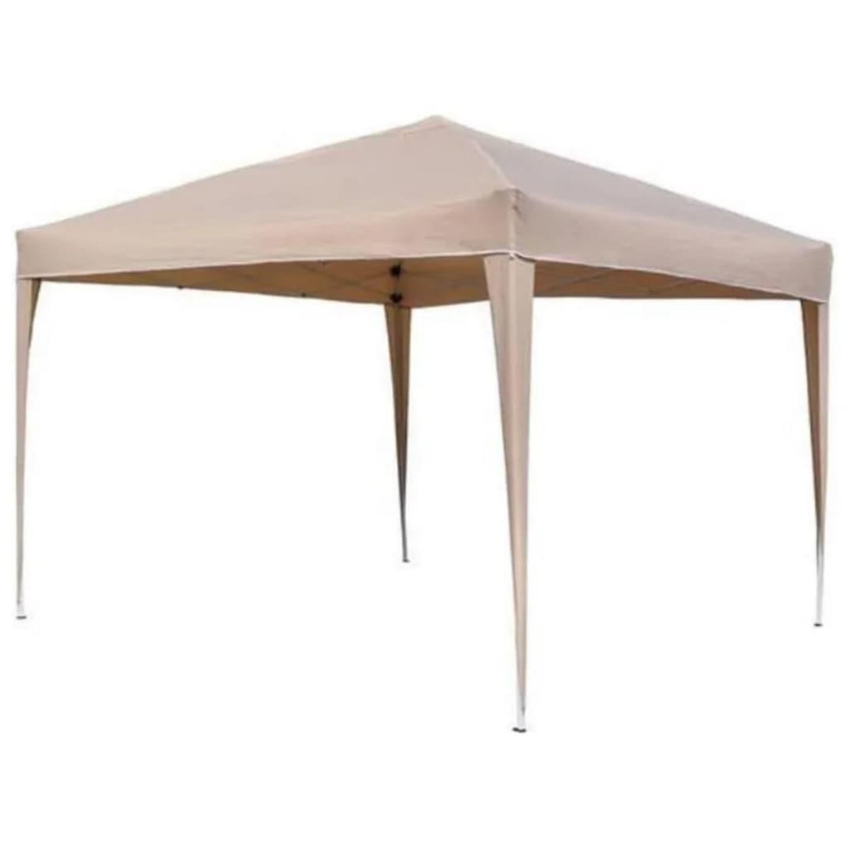 HI HI Tente de reception pliable 3 x 3 m beige