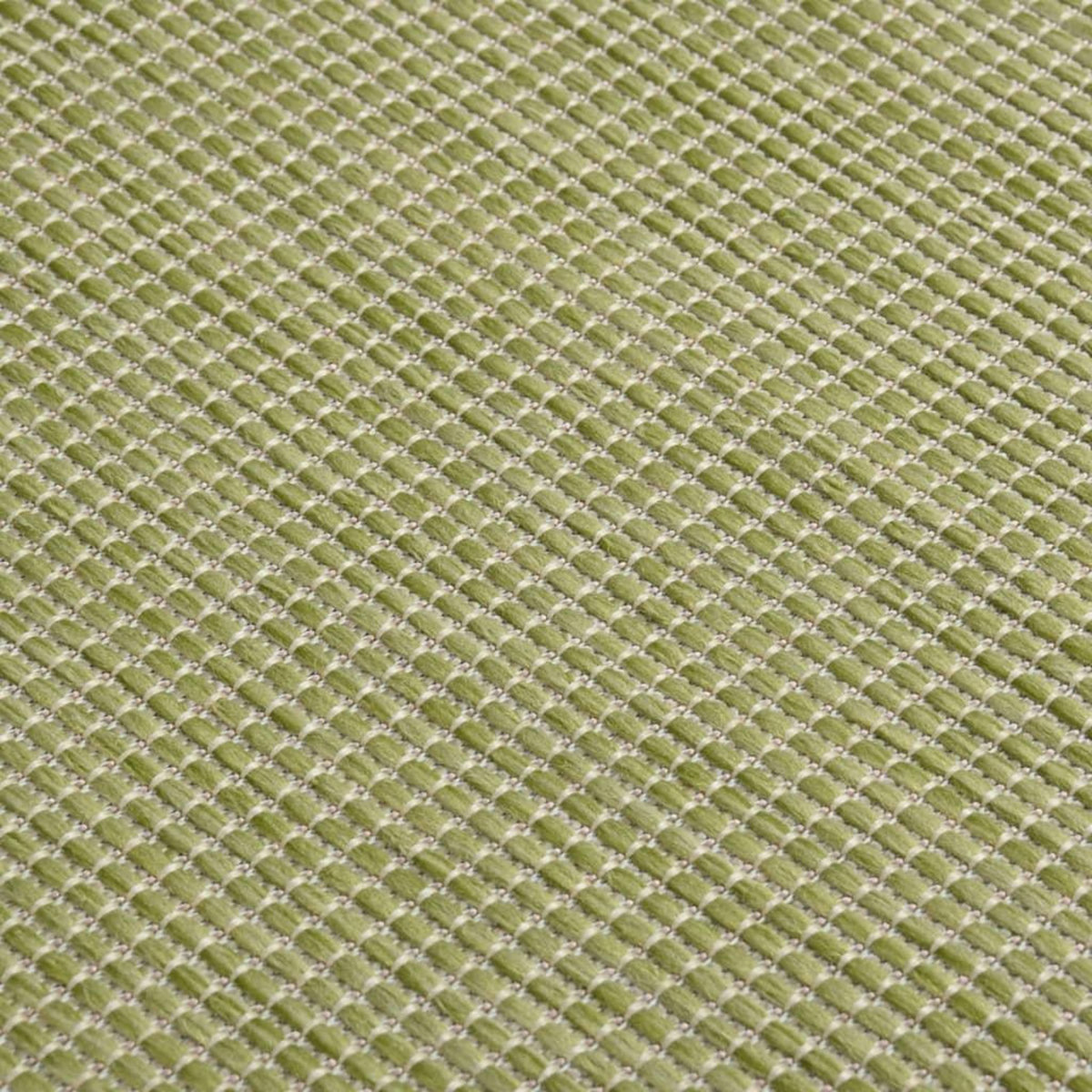 VIDAXL Tapis a tissage plat d'exterieur 160x230 cm Vert