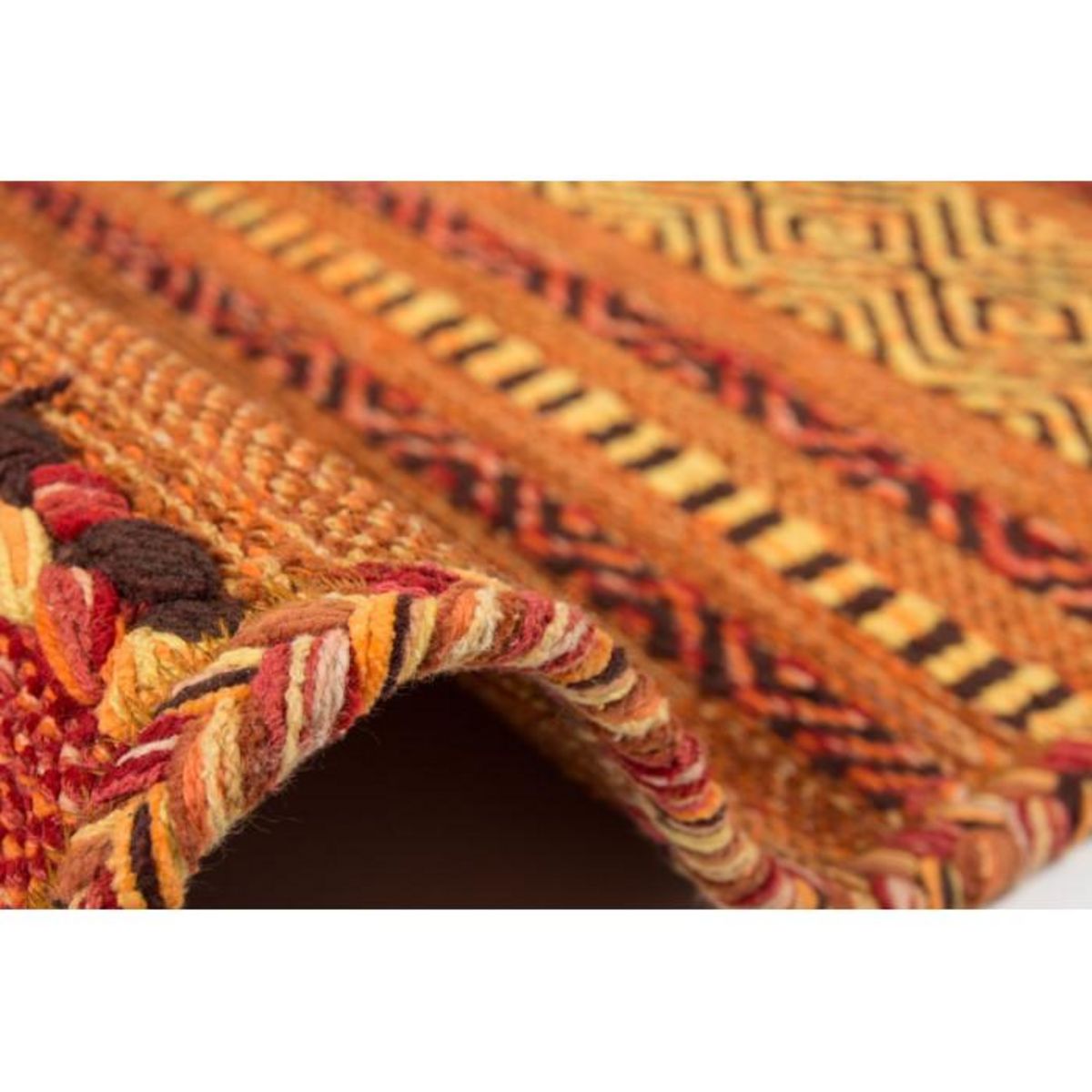 Paris Prix Tapis Ethnique Tissé à la Main  Alhambra  Terracotta