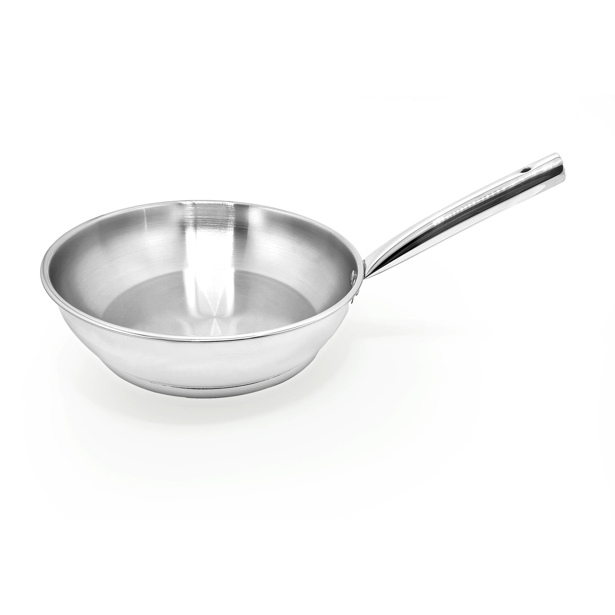 Fackelmann Poêle à frire en inox 28 cm fackelmann rhona