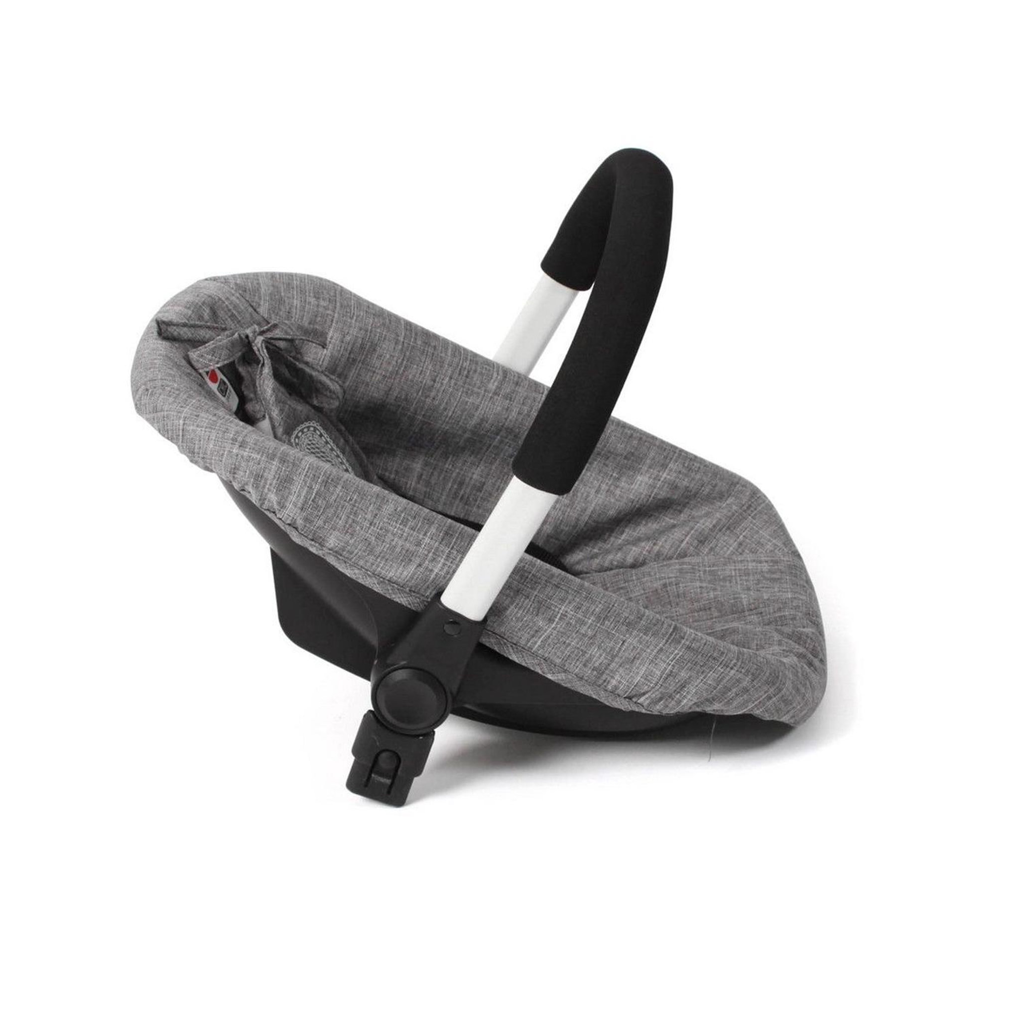 Voir la diapositive 2 : BAYER CHIC 2000 Siège auto pour poupée avec adaptateur Jeans gris