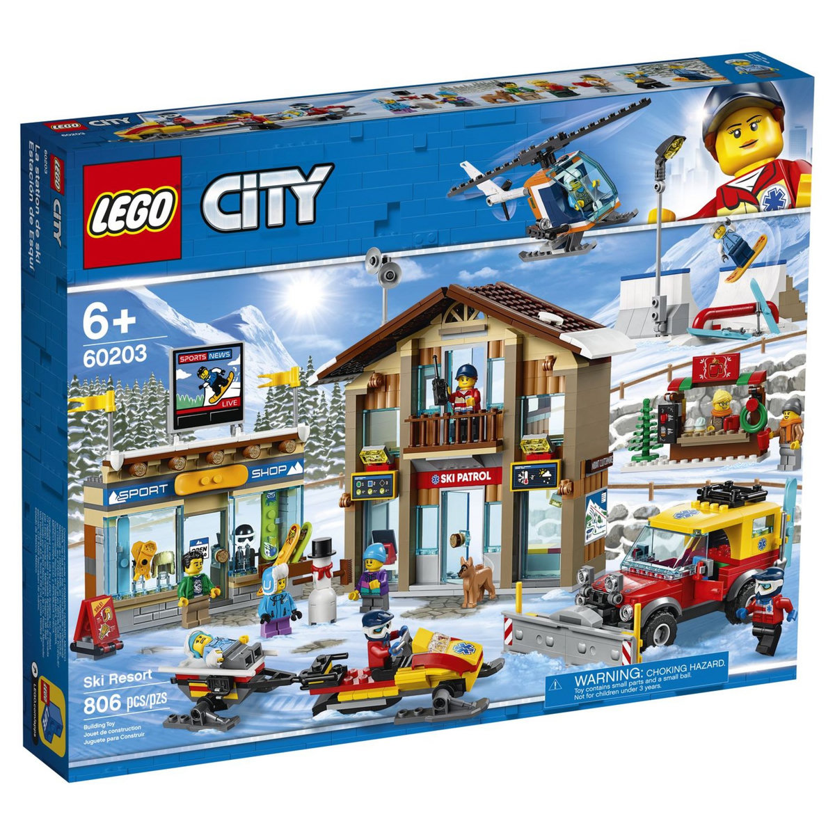 LEGO City 60203 - La Station de Ski