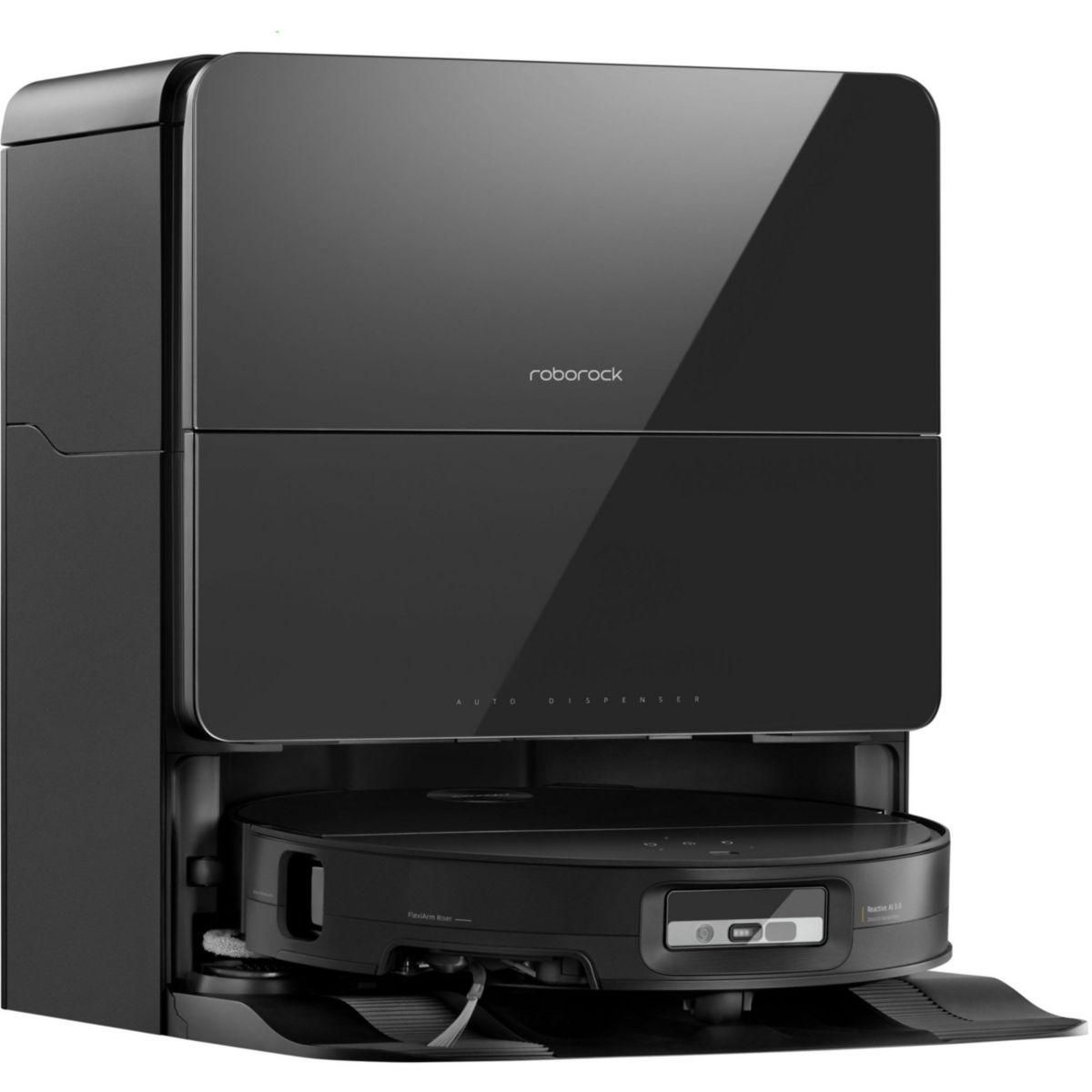 ROBOROCK Robot Aspirateur Laveur Saros 10 Black