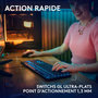 Voir la diapositive 3 : Logitech Clavier gamer G915 X Tactile Noir
