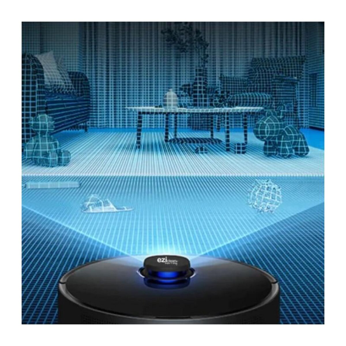 e.ziclean Aspirateur robot laveur connecté - I-BOTZ7SMART