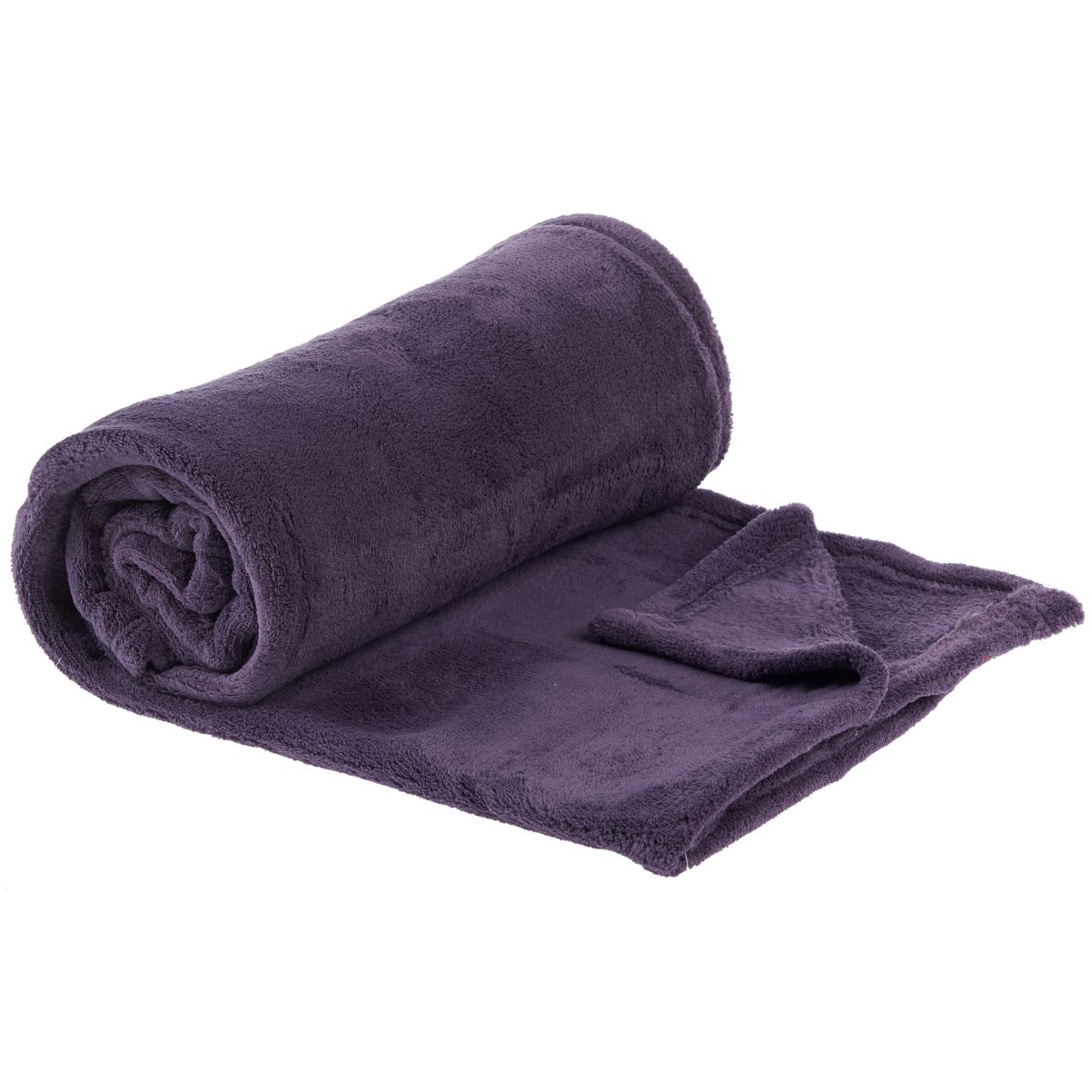 ACTUEL Couverture, couvre-lit, jeté de canapé très doux en polaire