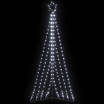 VIDAXL Guirlande de sapin de Noël 339 LED blanc froid 187 cm