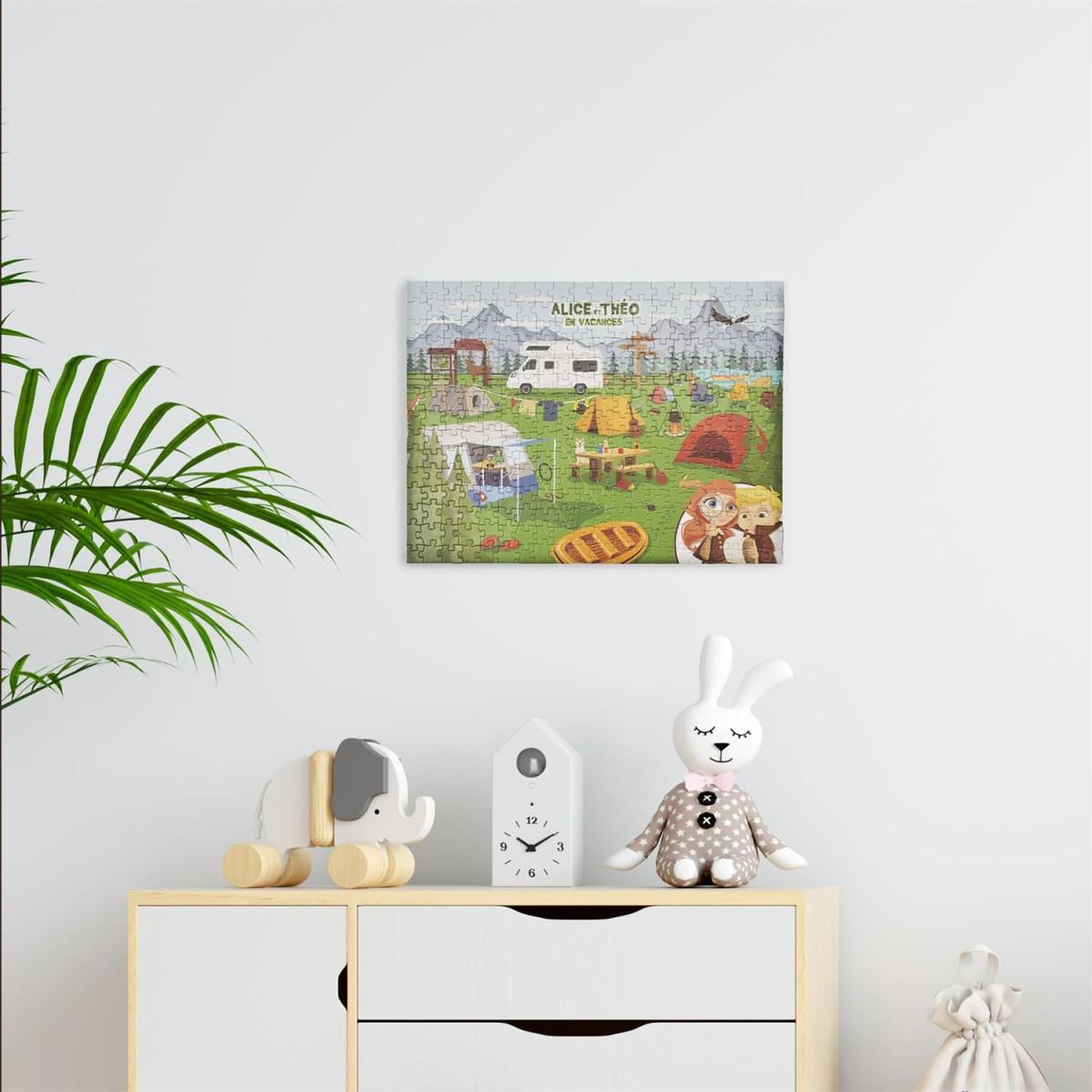 Voir la diapositive 4 : Jeux 2 momes Puzzle enfant  300 pièces  30x50cm multicolore