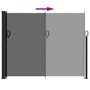 Voir la diapositive 5 : VIDAXL Auvent lateral retractable noir 160x500 cm