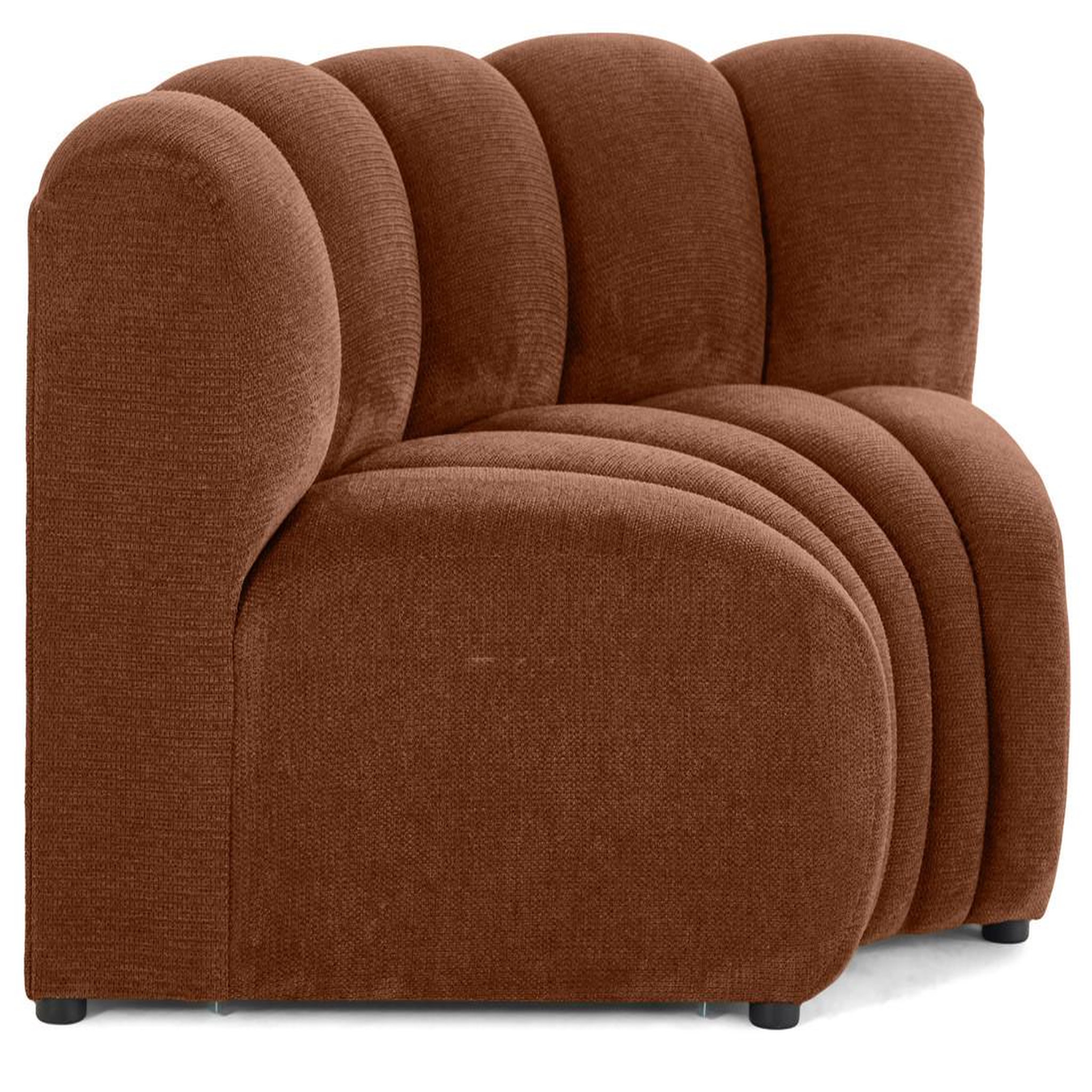 Voir la diapositive 5 : LISA DESIGN Debbie - module d'angle réversible en tissu texturé