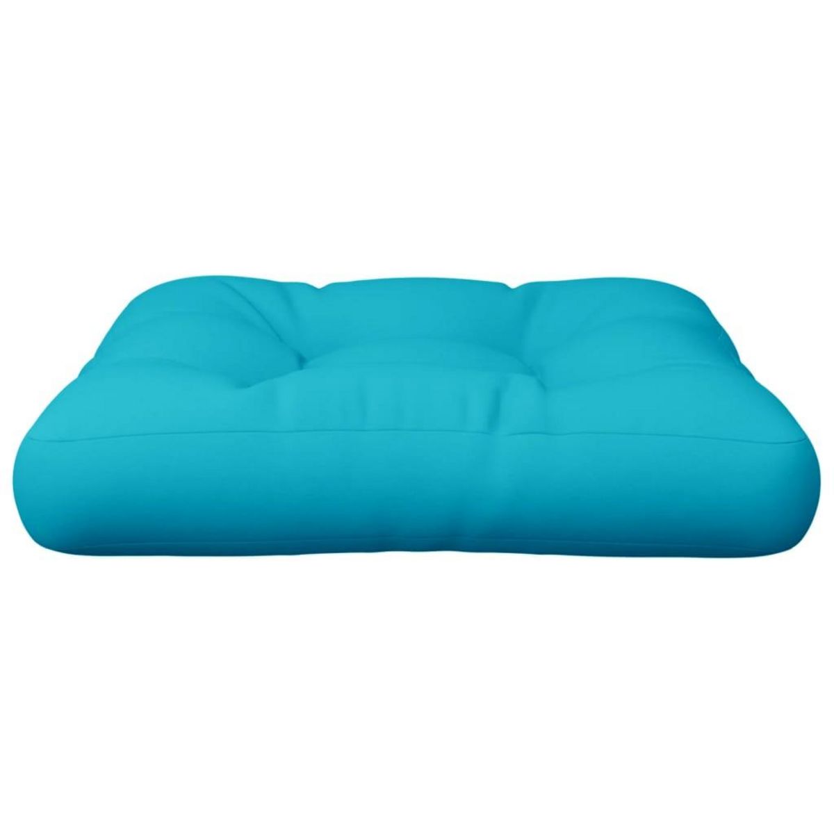 VIDAXL Coussin de palette turquoise 58x58x10 cm tissu oxford