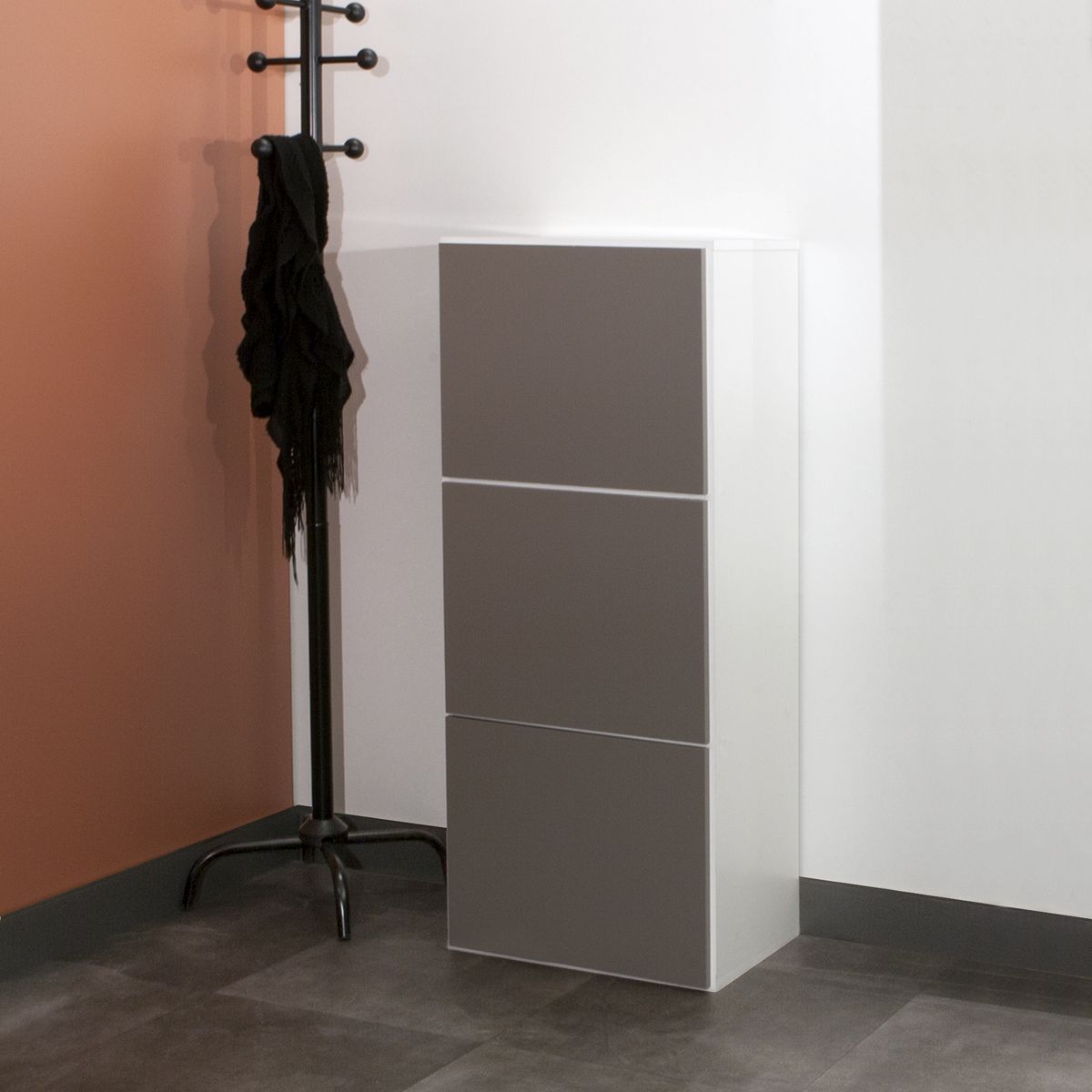 Meuble à chaussures 3 portes H118cm MAX