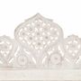Voir la diapositive 3 : VIDAXL Cloison de separation 4 panneaux Blanc 160x165 cm Bois manguier