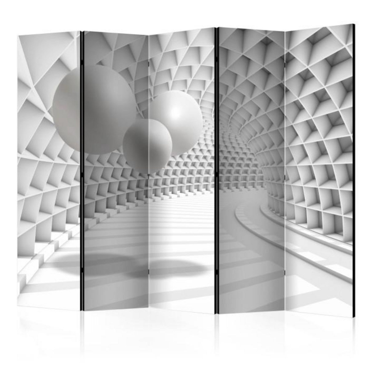 Paris Prix Paravent 5 Volets  Abstract Tunnel  172x225cm