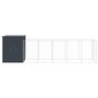 Voir la diapositive 4 : VIDAXL Niche pour chien avec cour anthracite 165x659x181 cm