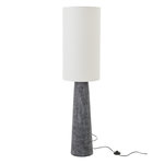 Paris Prix Lampadaire en Fibre de Verre  Ava  144cm Noir & Blanc