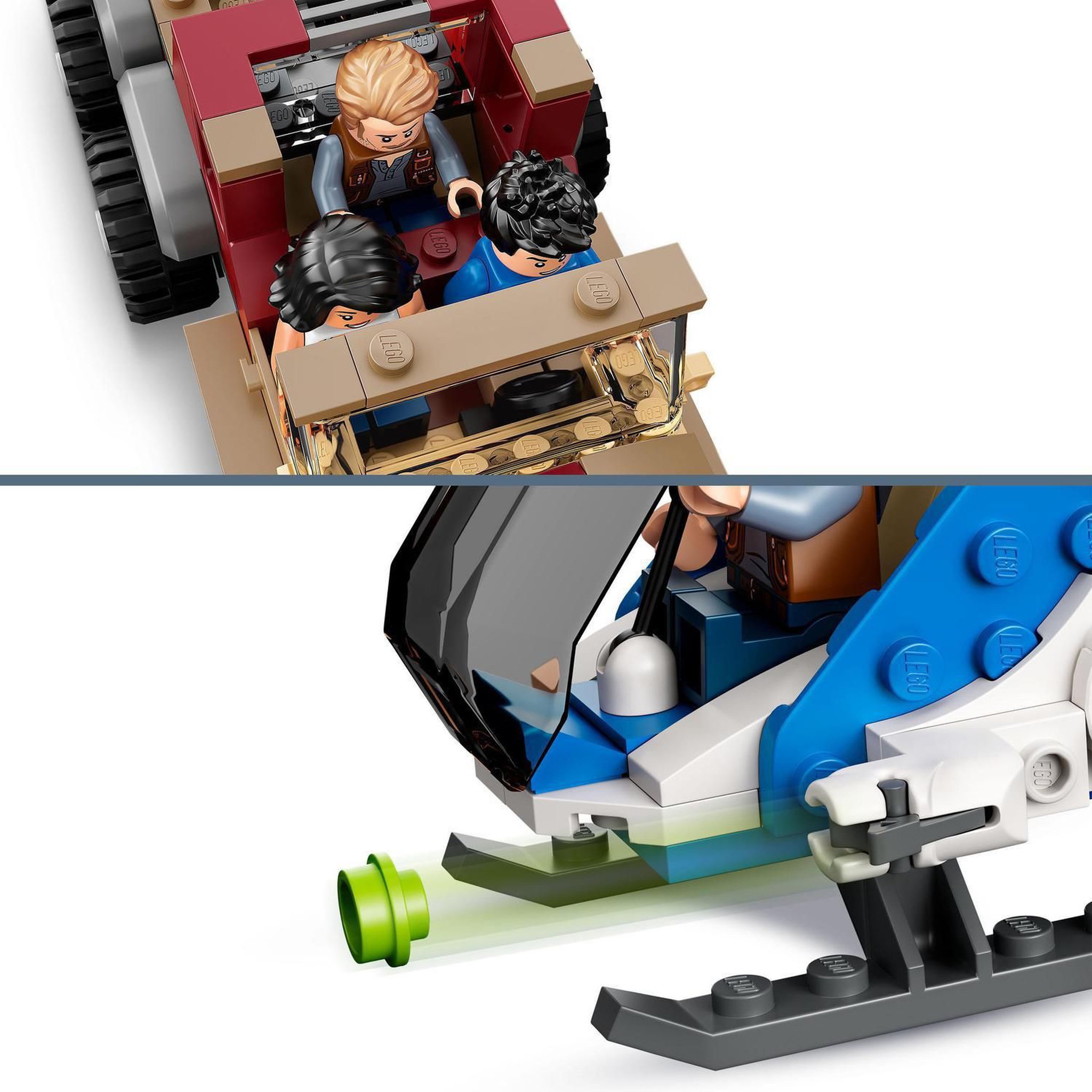Voir la diapositive 5 : LEGO LEGO Jurassic World 76941 La Chasse du Carnotaurus, Dinosaure Jouet, pour Enfants Dès 7 Ans