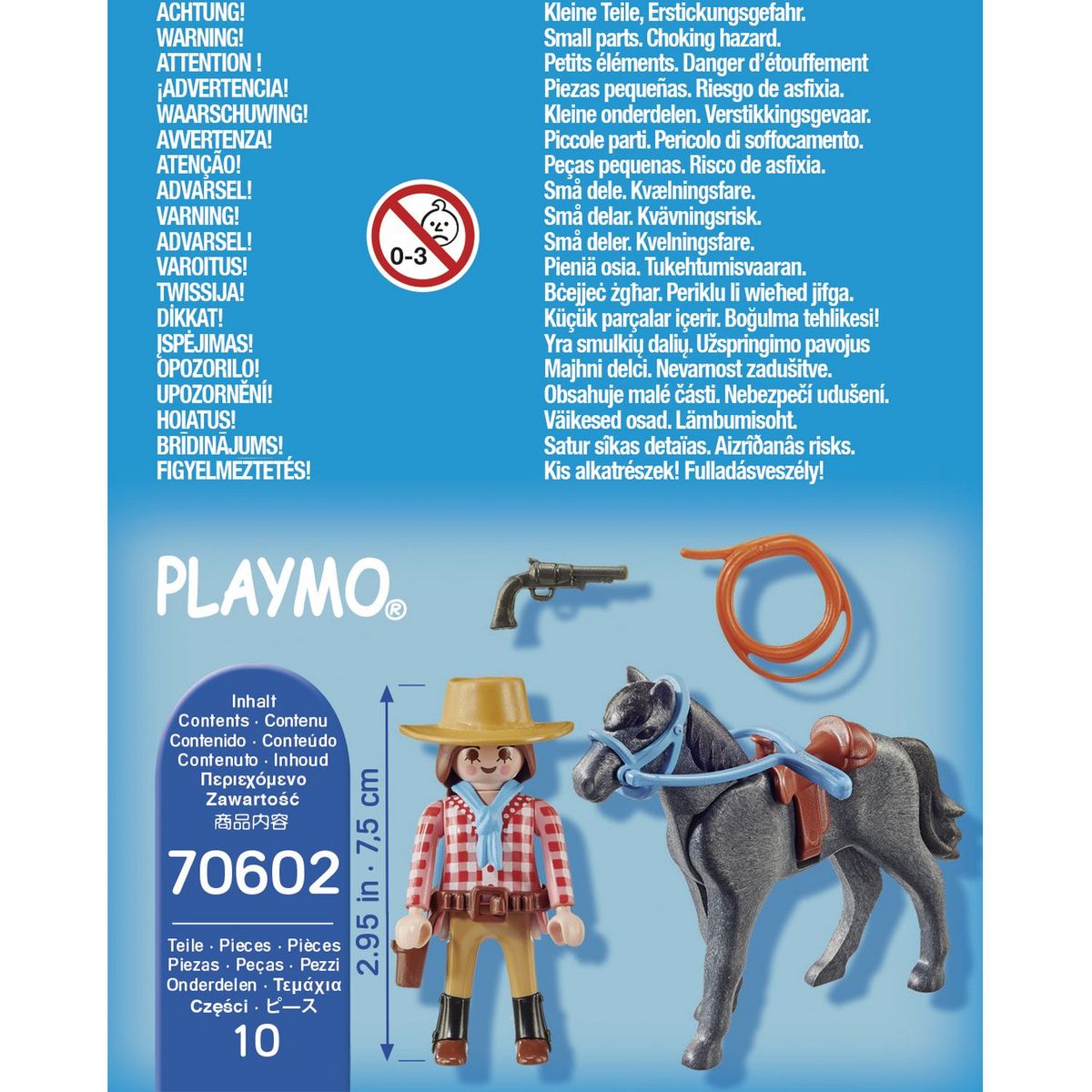 PLAYMOBIL 70602 - Special Plus Cavalière et son cheval