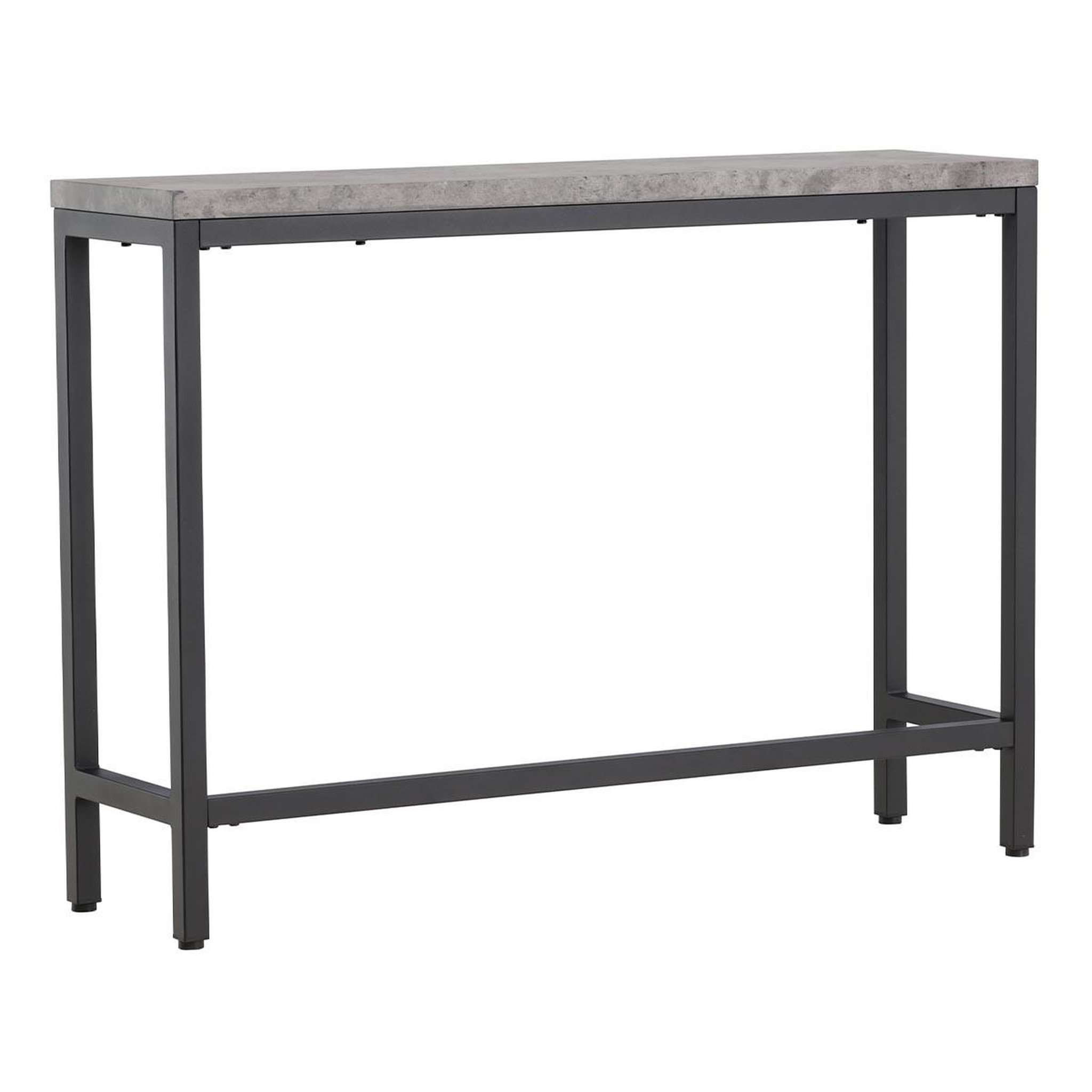 Voir la diapositive 2 : Paris Prix Console design  rise  110cm gris & noir