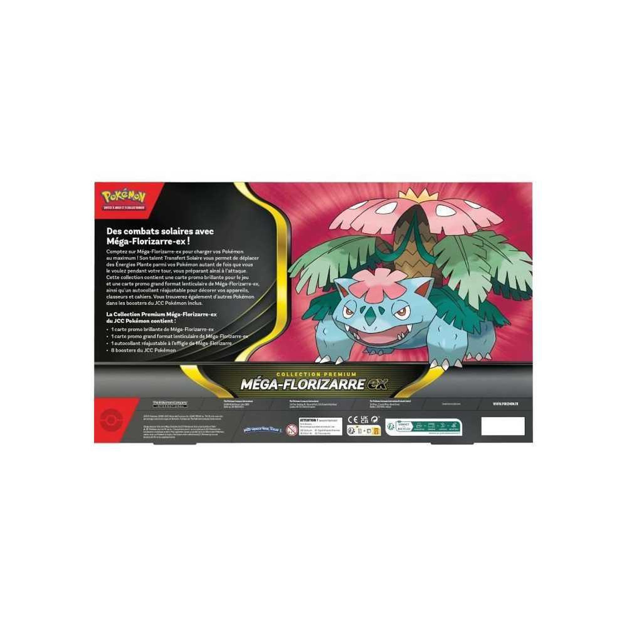 Voir la diapositive 3 : Pokemon Pokémon : Coffret Premium Méga florizarre
