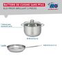 Voir la diapositive 2 : ELO Ensemble de 1 Poêle de cuisson 24 cm et 1 faitout 20 cm Elo Profi Brillant