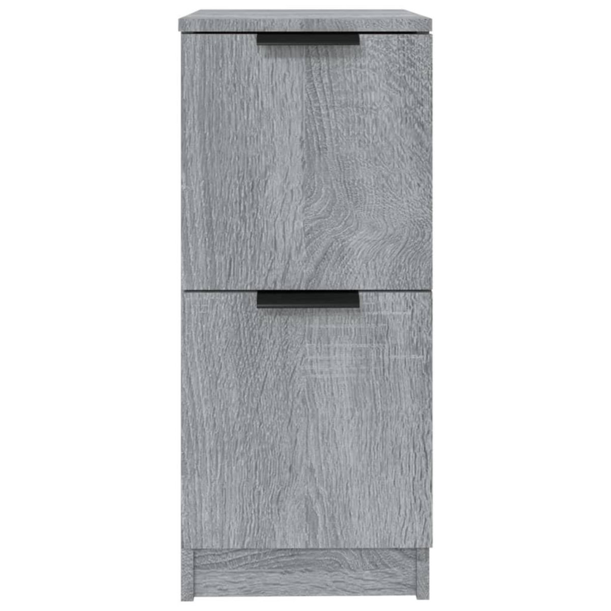 VIDAXL Buffet Sonoma gris 30x30x70 cm Bois d'ingenierie