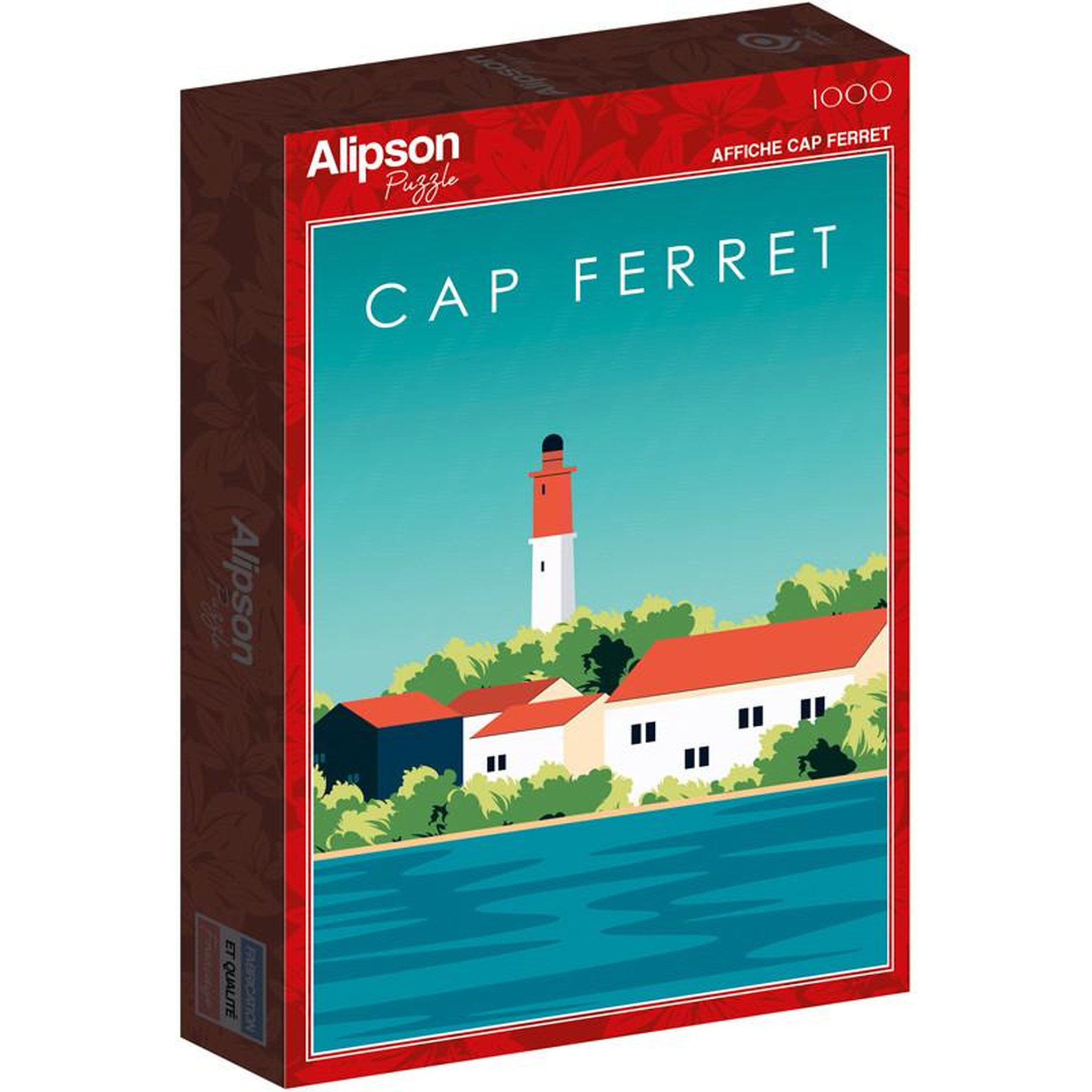 ALIZE Puzzle 1000 pièces Phare du Cap Ferret paysage marin – Alizé