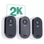 ARLO Caméra de surveillance Wifi ESSENTIAL2 2k 3cams