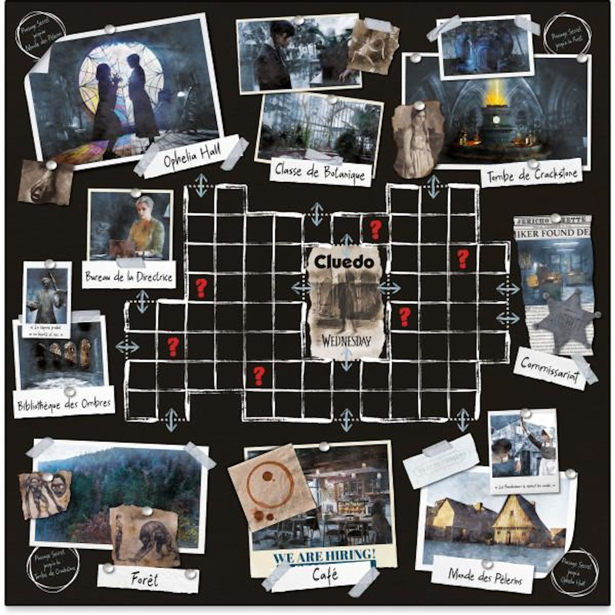 Winning Moves Jeu d'ambiance Winning Moves Cluedo Wednesday
