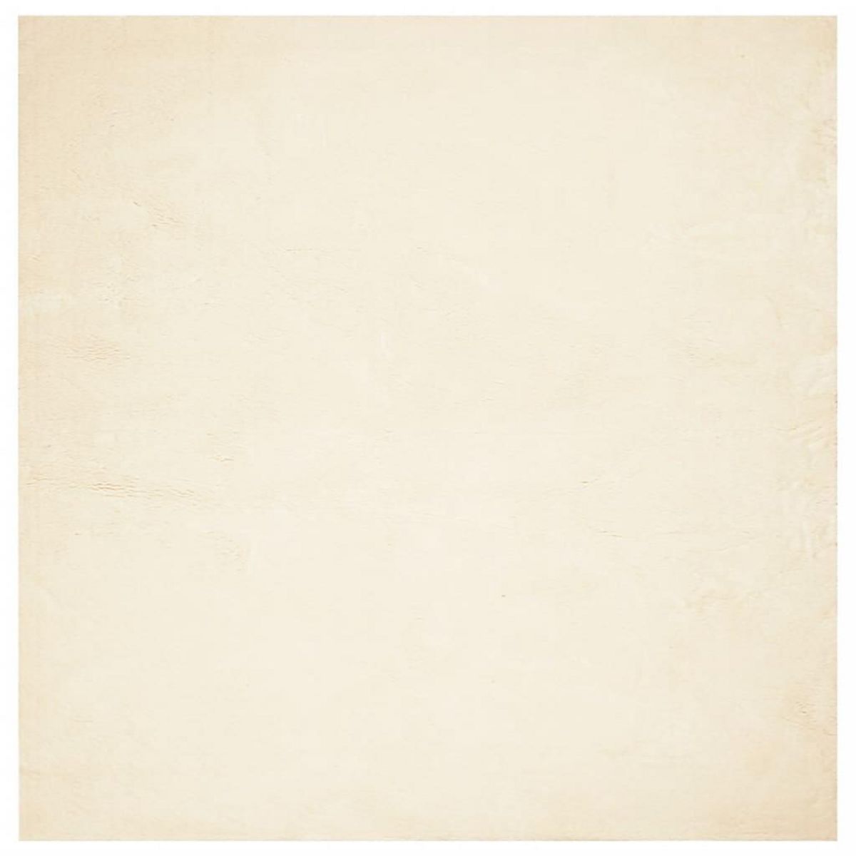 VIDAXL Tapis HUARTE a poils courts doux et lavable creme 240x240 cm