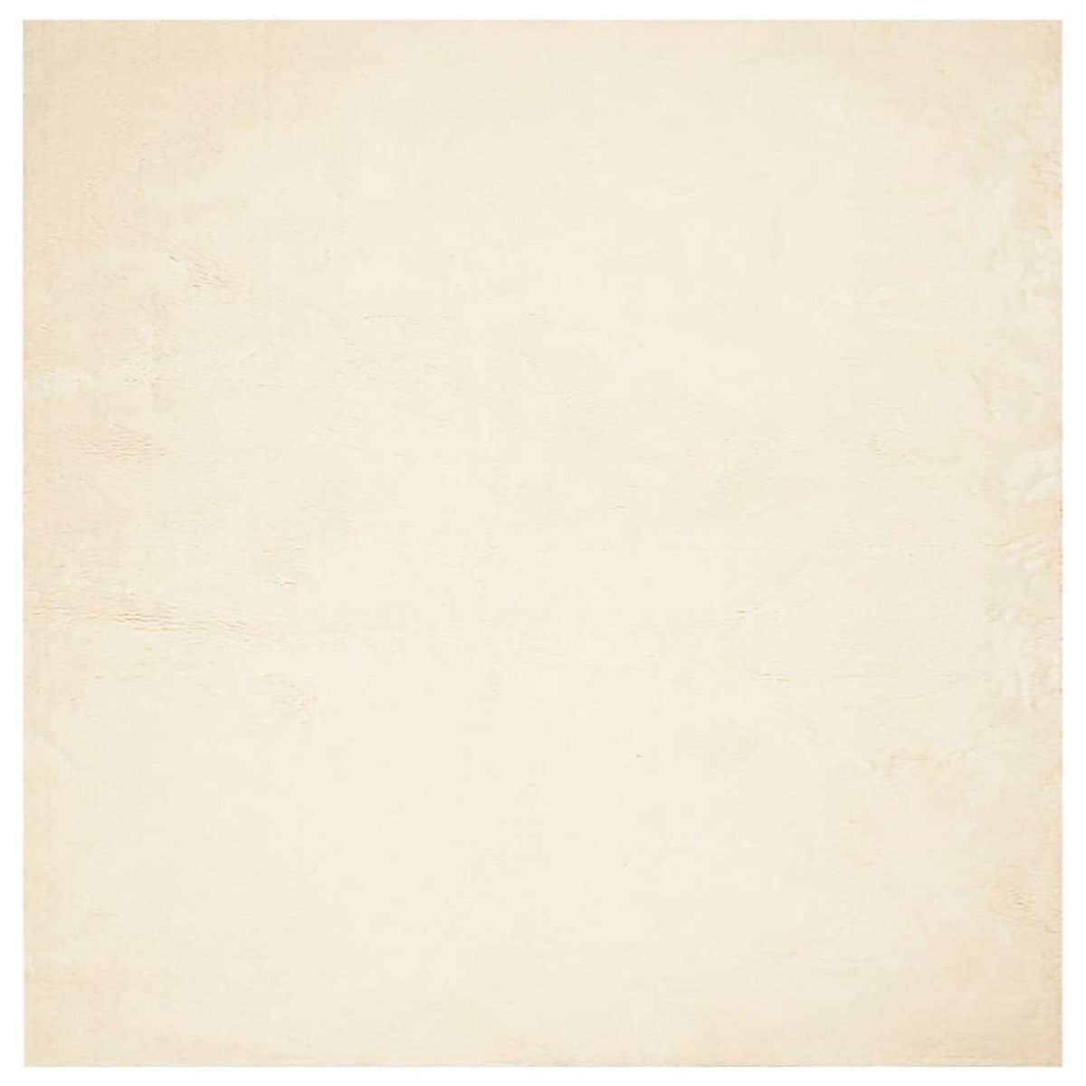 VIDAXL Tapis HUARTE a poils courts doux et lavable creme 240x240 cm