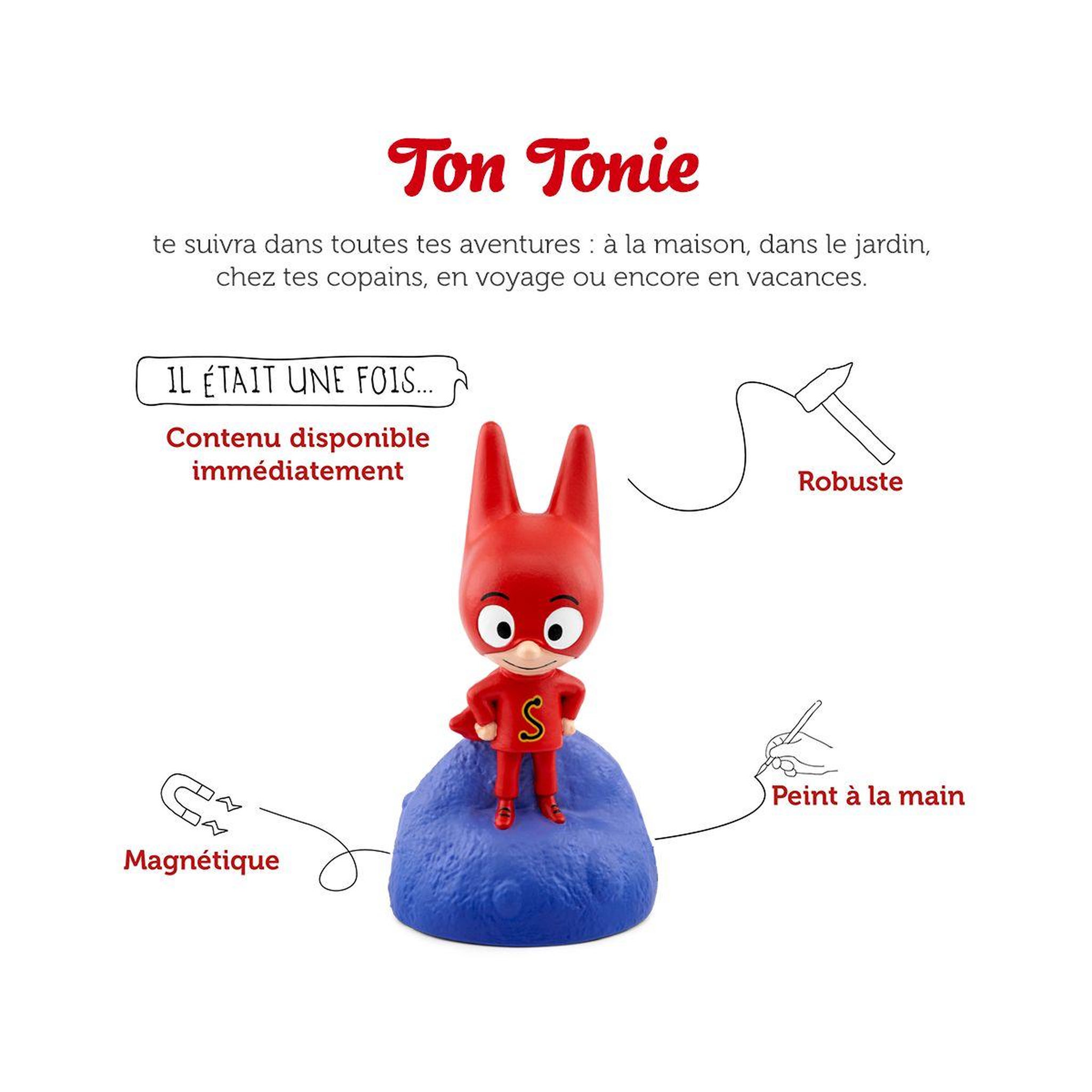 Voir la diapositive 2 : TONIES Jeu éducatif Samsam